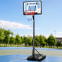 Everfit 2.6M Basketball Hoop Stand System Adjustable Portable Pro Kids Clear BAS-HOOP-260