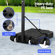 Everfit 2.6M Basketball Hoop Stand System Portable Kid BAS-HOOP-260-RDBK