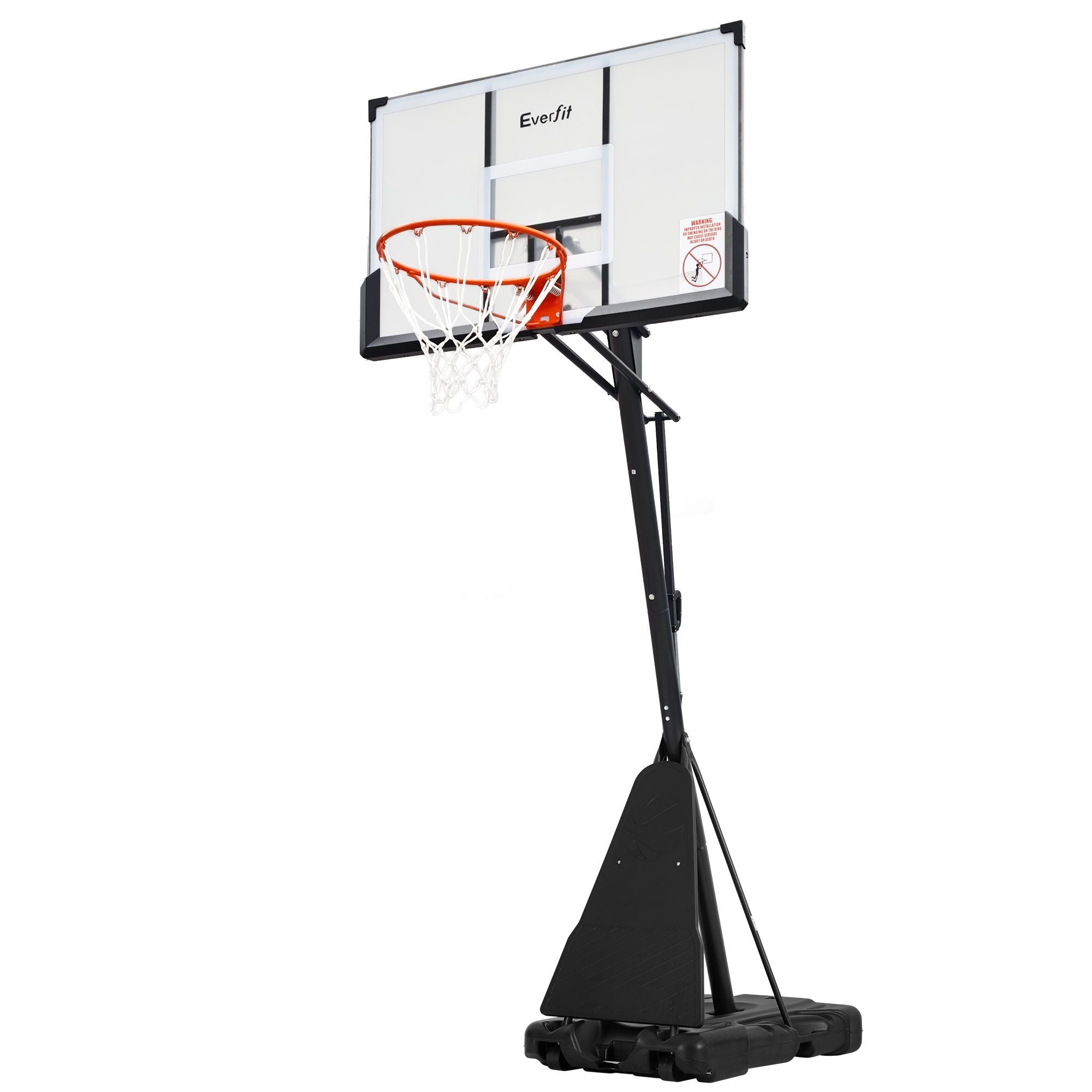 Everfit 3.05M Basketball Hoop Stand System Portable Height Adjustable Net Ring BAS-HOOP-305-200L