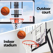 Everfit 3.05M Basketball Hoop Stand System Portable Height Adjustable Net Ring BAS-HOOP-305-200L