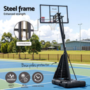 Everfit 3.05M Basketball Hoop Stand System Portable Height Adjustable Net Ring BAS-HOOP-305-200L