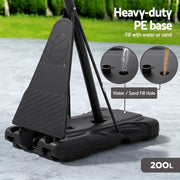 Everfit 3.05M Basketball Hoop Stand System Portable Height Adjustable Net Ring BAS-HOOP-305-200L
