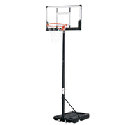 Everfit 3.05M Basketball Hoop Stand System Portable Height Adjustable w/ Knob BAS-HOOP-305KNOB-BK