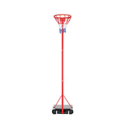 Everfit 3.05M Netball Hoop Basketball Stand System Net Ring BAS-HOOP-305R-RD