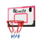 Everfit 23" Mini Basketball Hoop Backboard Door Wall Mounted Sports Kids Red BAS-HOOP-D23-RDBK