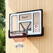 Everfit 43-Inch Wall Mount Kids Basketball Hoop Backboard Outdoor Sports BAS-HOOP-D45-WTBK