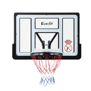 Everfit 43-Inch Wall Mount Kids Basketball Hoop Backboard Outdoor Sports BAS-HOOP-D45-WTBK