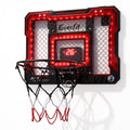 Everfit Mini Basketball Hoop Over Door Indoor LED Scoreboard Kids Set 40x30cm BAS-HOOP-ELEC-4030-RD