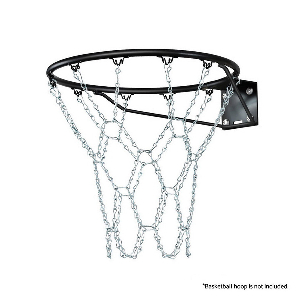Everfit Basketball Ring Metal Braided Chain Net 12 Loop BAS-HOOP-NET-12-LOOP