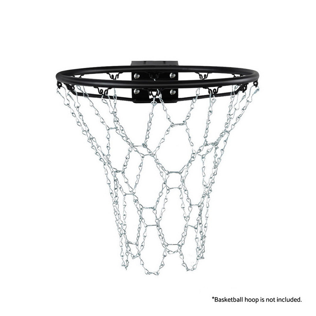 Everfit Basketball Ring Metal Braided Chain Net 12 Loop BAS-HOOP-NET-12-LOOP