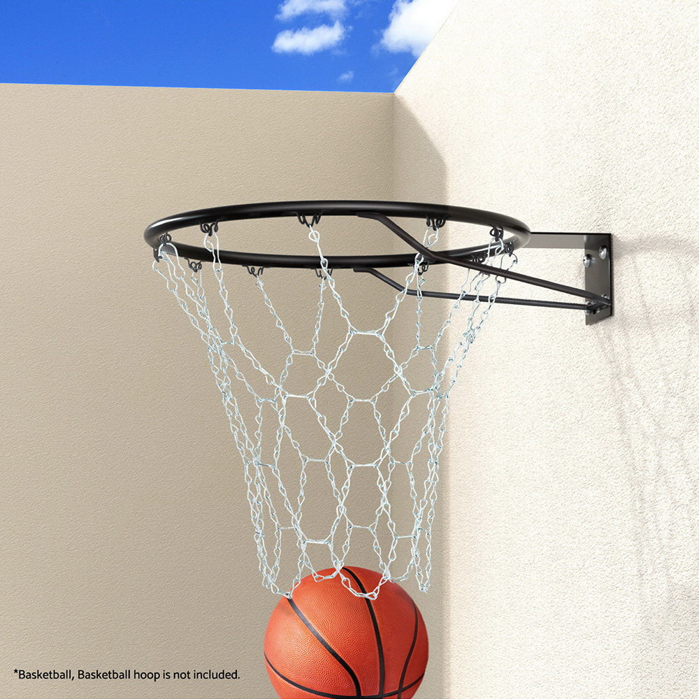 Everfit Basketball Ring Metal Braided Chain Net 12 Loop BAS-HOOP-NET-12-LOOP
