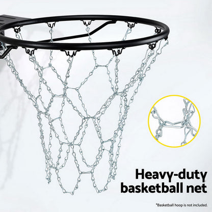 Everfit Basketball Ring Metal Braided Chain Net 12 Loop BAS-HOOP-NET-12-LOOP
