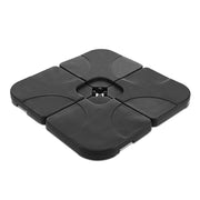 Instahut 50cm Outdoor Umbrella Base 4 Plates Stand Pod Cantilever BASE-UMB-50X50-FC4
