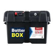 Giantz AGM Battery Box 12v XL Deep Cycle Portable Solar Caravan Camping BAT-BOX-DX