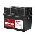 Giantz Battery Box 500W Inverter Deep Cycle Battery Portable Caravan Camping USB BAT-BOX-INV-500