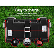Giantz AGM Battery Box 12v Large Deep Cycle Box Portable Solar Caravan Camping BAT-BOX-SIM