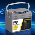 Giantz AGM Battery 12V 40Ah Deep Cycle Box Portable Solar Caravan Camping BATTERY-C-AGM-40
