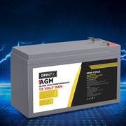 Giantz AGM Deep Cycle Battery 12V 9Ah Box Portable Solar Caravan Camping BATTERY-C-AGM-9