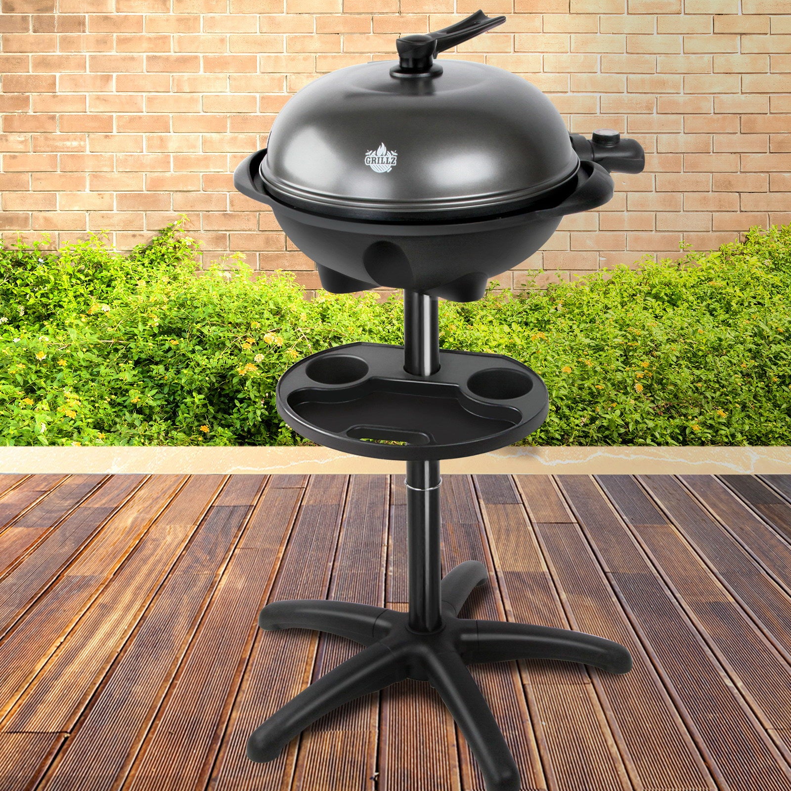 Grillz BBQ Grill Electric Smoker BBQ-ELC-STAND