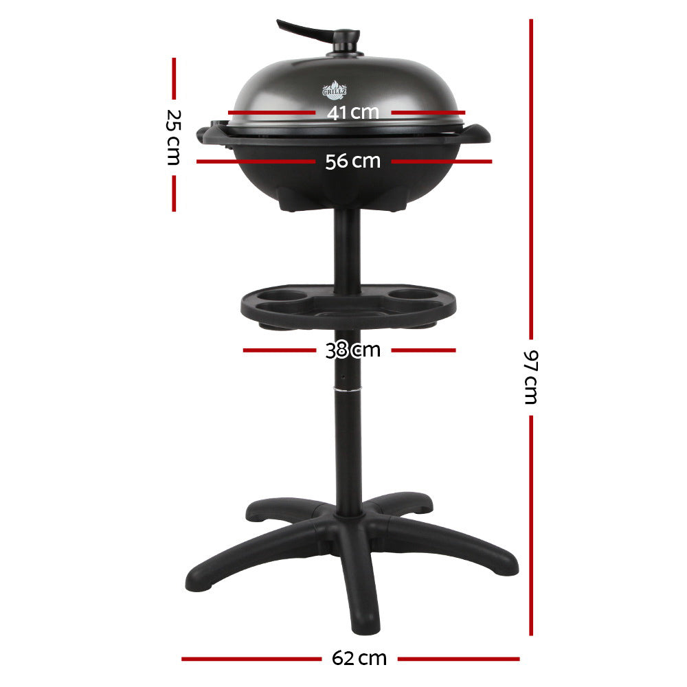Grillz BBQ Grill Electric Smoker BBQ-ELC-STAND