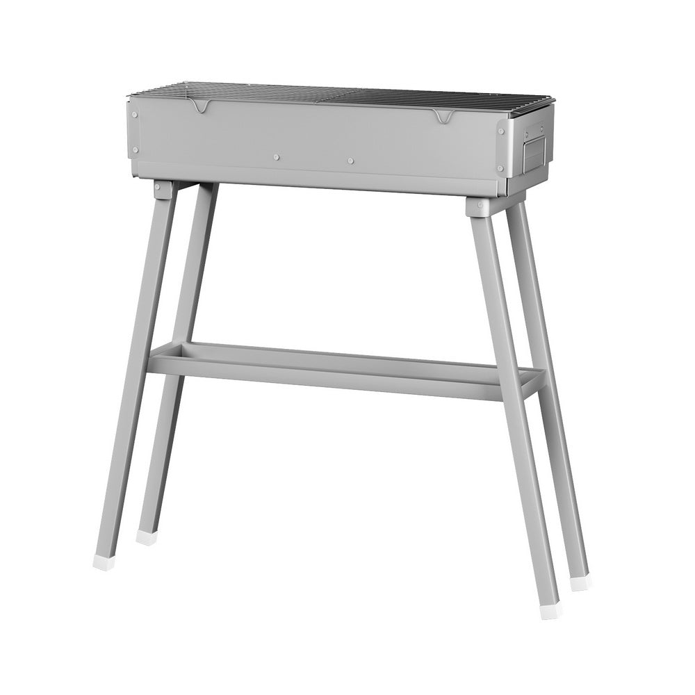 Grillz BBQ Grill Charcoal Smoker Portable Barbecue BBQ-SMOKER-6018-SR