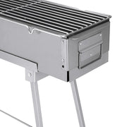 Grillz BBQ Grill Charcoal Smoker Portable Barbecue BBQ-SMOKER-6018-SR