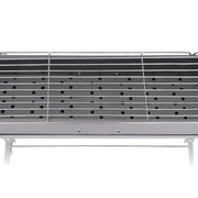 Grillz BBQ Grill Charcoal Smoker Barbecue Portable BBQ-SMOKER-8018-SR