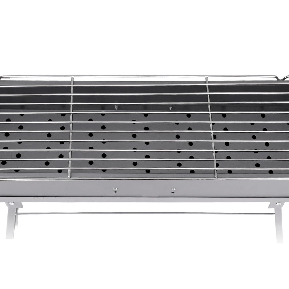 Grillz BBQ Grill Charcoal Smoker Barbecue Portable BBQ-SMOKER-8018-SR