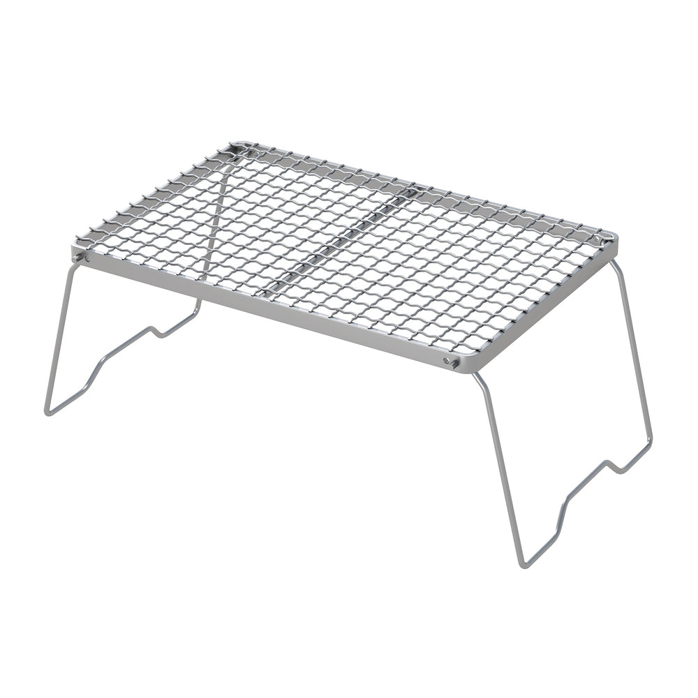 Grillz Portable BBQ Grill Charcoal Smoker Foldable Camping Outdoor BBQ-ST-GRILL