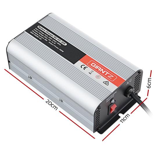 Giantz 12V 20A Car Battery Charger Inverter 20 Amp ATV 4WD Boat Caravan BC-HC-20B