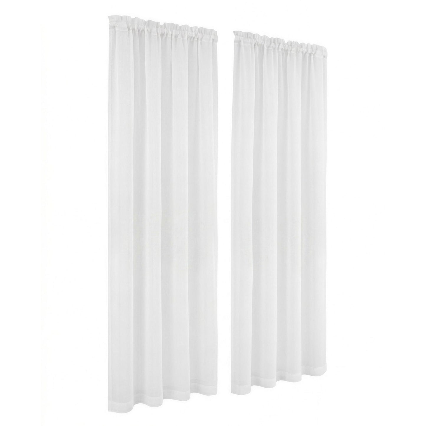 Artiss Blockout Curtains 2X 132x213cm Light Filtering Window Drapes Rod Pocket BC-SHR-132X213-CR