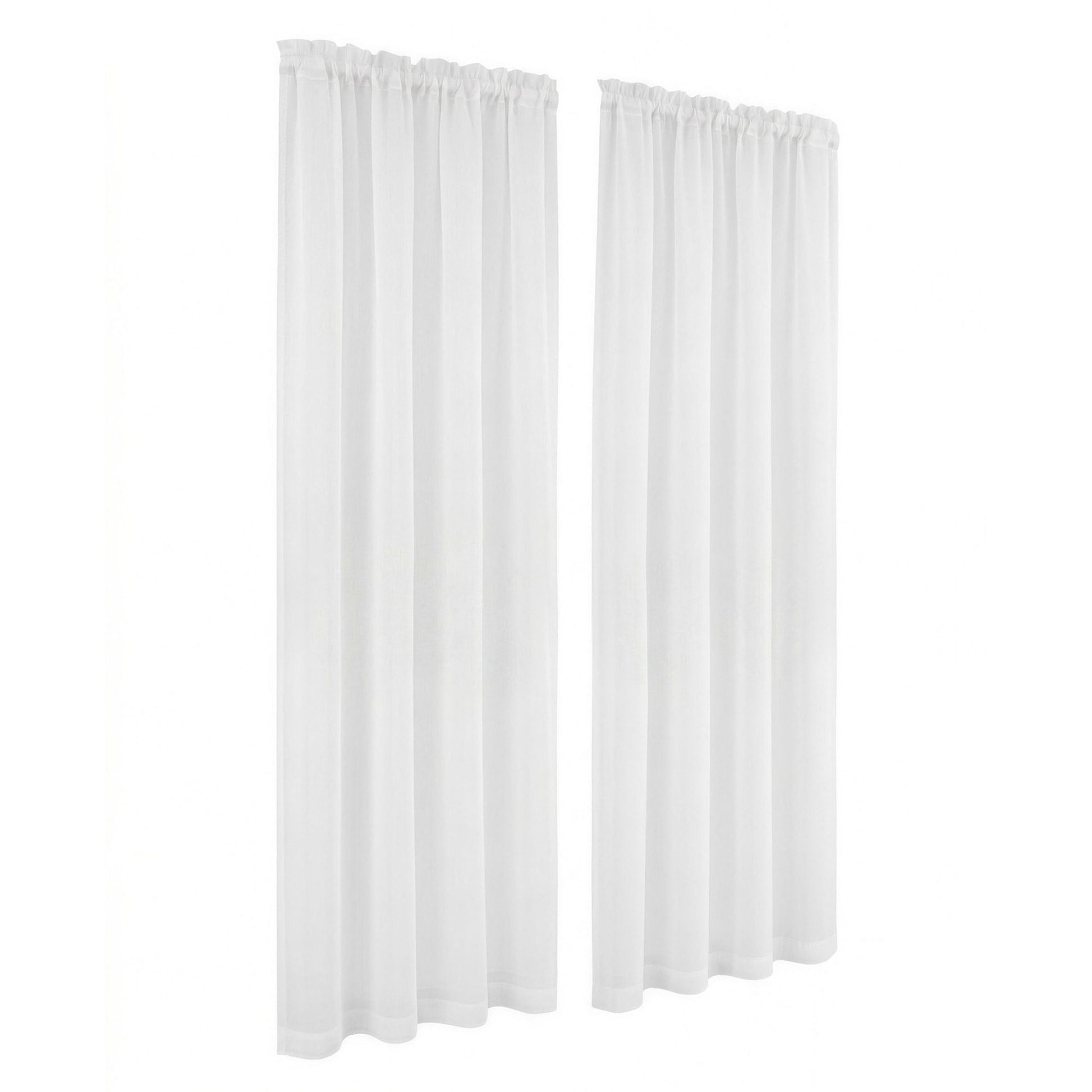 Artiss Blockout Curtains 2X 132x213cm Light Filtering Window Drapes Rod Pocket BC-SHR-132X213-CR