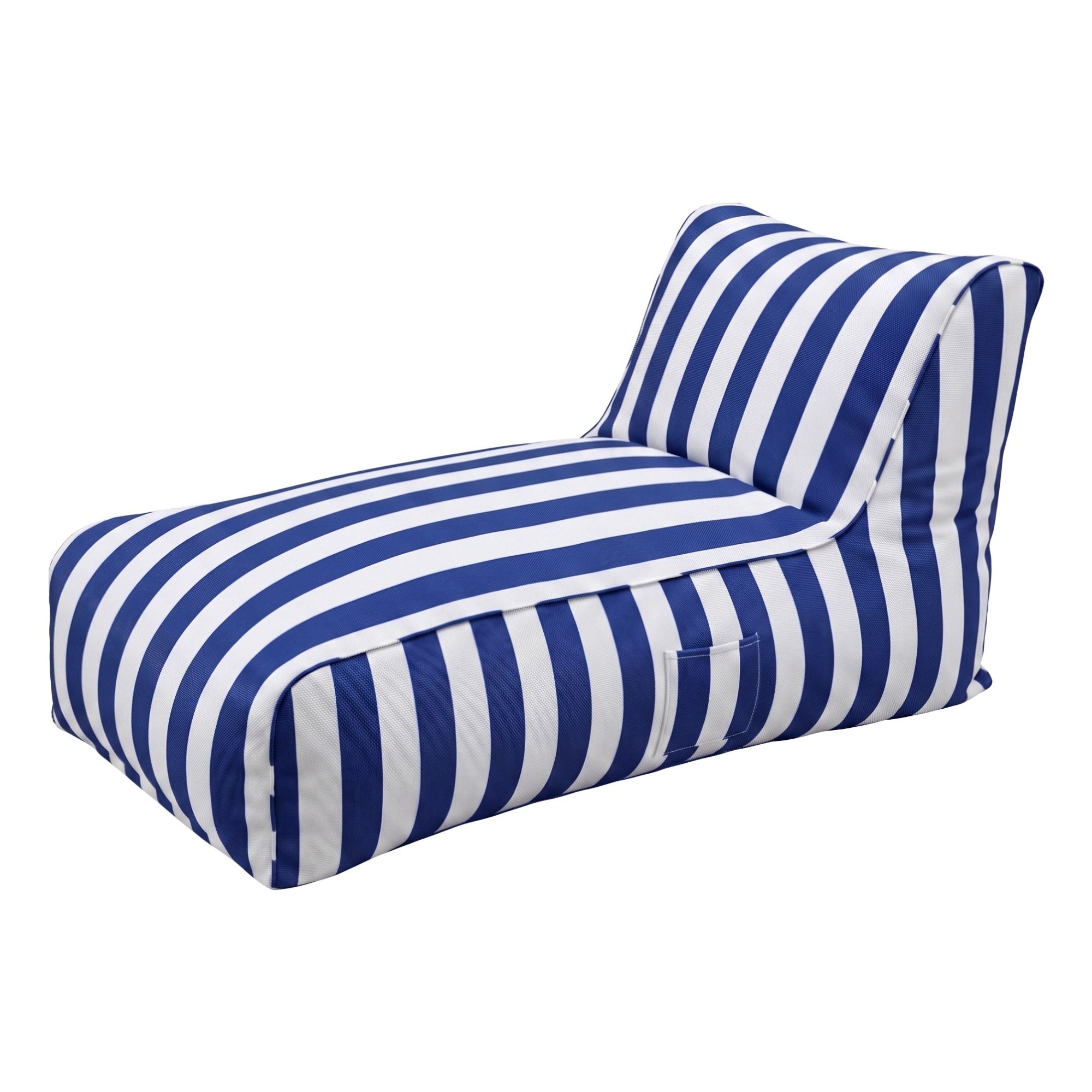 Artiss Outdoor Bean Bag Chair Cover (No Filler) Splash-Proof Beanbag Lounge Sofacover Stuffed Animal Storage BD-COVER-LOUNGE-BLWH