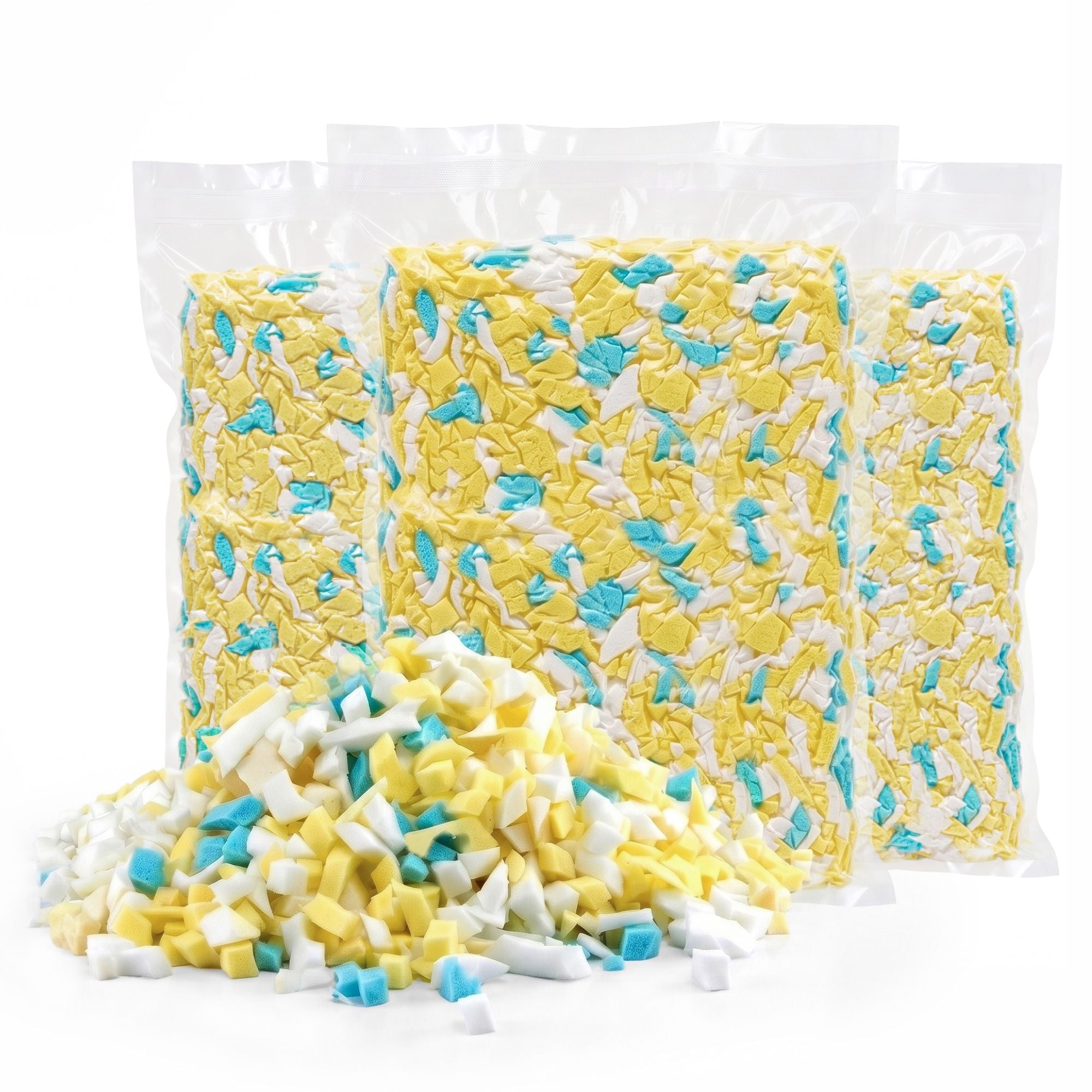 Artiss 15lbs (6.6KG) Bean Bag Filler Shredded Memory Foam Filling High Density Soft Pillow Stuffing for Bean BD-FILLER-MCX3