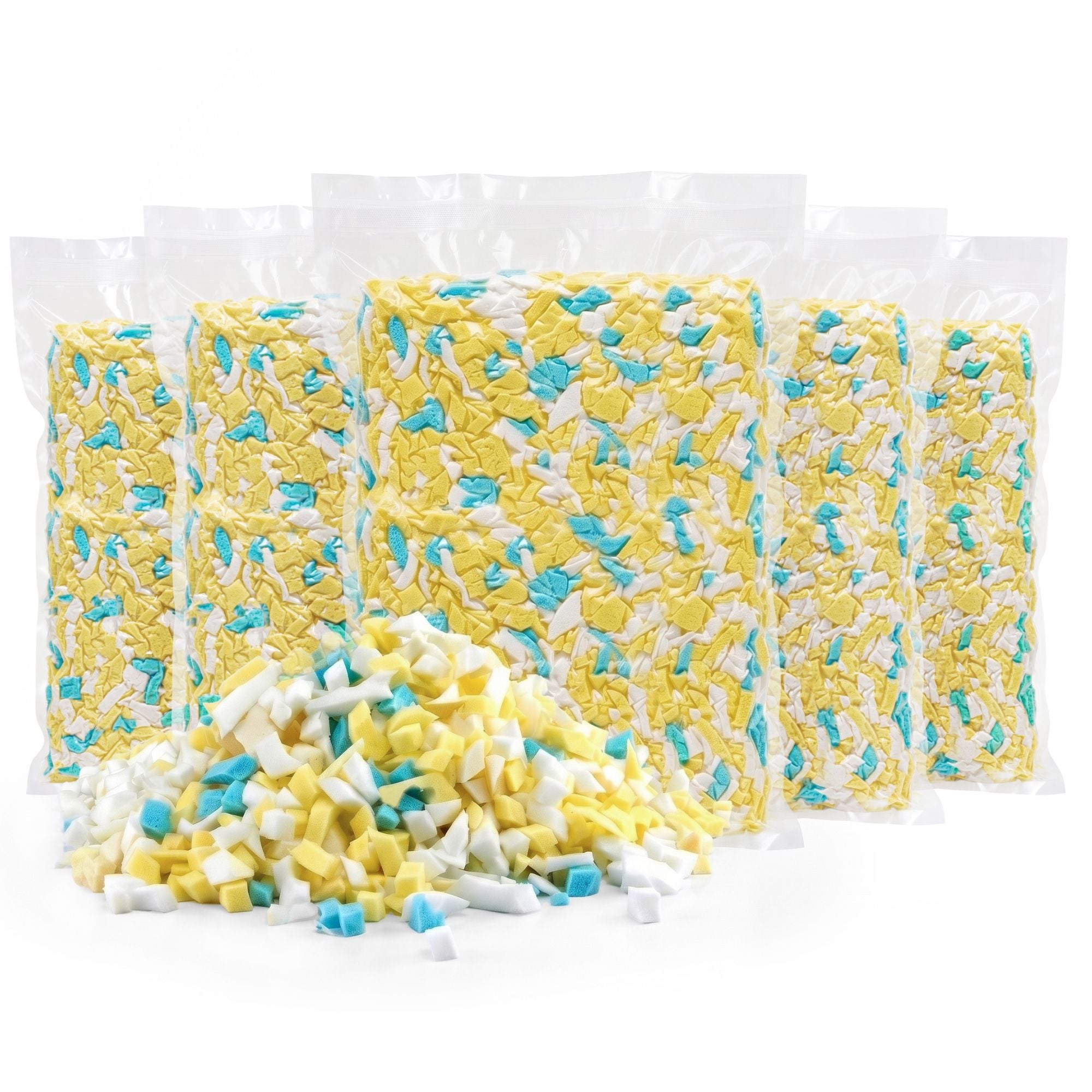 Artiss 25lbs (11KG) Bean Bag Filler Shredded Memory Foam Filling High Density Soft Pillow Stuffing for Bean BD-FILLER-MCX5