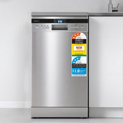 Devanti 10 Place Settings Freestanding Dishwasher Silver