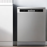 Devanti 60cm 14 Place Settings Freestanding Dishwasher Silver BDW-14-FS5201G-SS