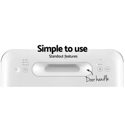 Devanti 3 Place Settings Benchtop Dishwasher BDW-3-02C-WH