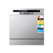Devanti 8 Place Settings Benchtop Dishwasher Sliver BDW-8-02G-SI