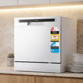 Devanti 8 Place Settings Benchtop Dishwasher White