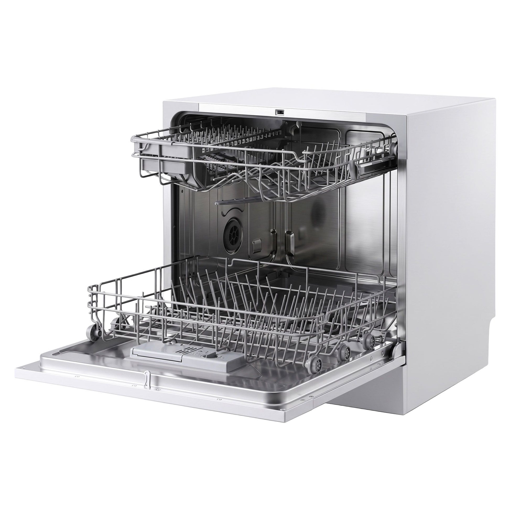 Devanti 8 Place Settings Benchtop Dishwasher White BDW-8-02G-WH