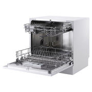 Devanti 8 Place Settings Benchtop Dishwasher White