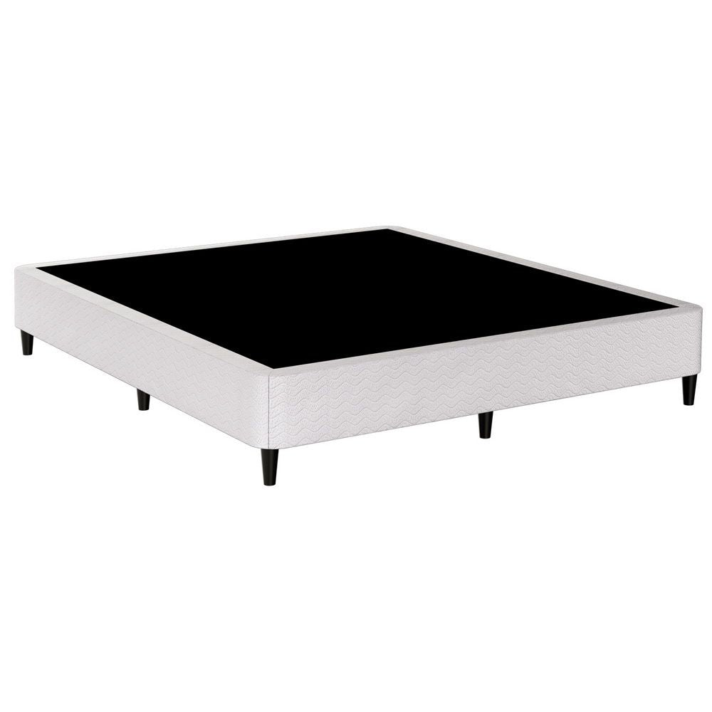 Artiss Bed Frame King Size Metal Grey MASON