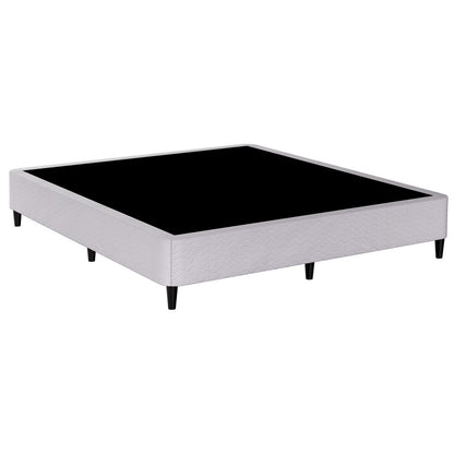 Artiss Bed Frame King Size Metal Grey MASON BED-BASE-MASON-K-GR