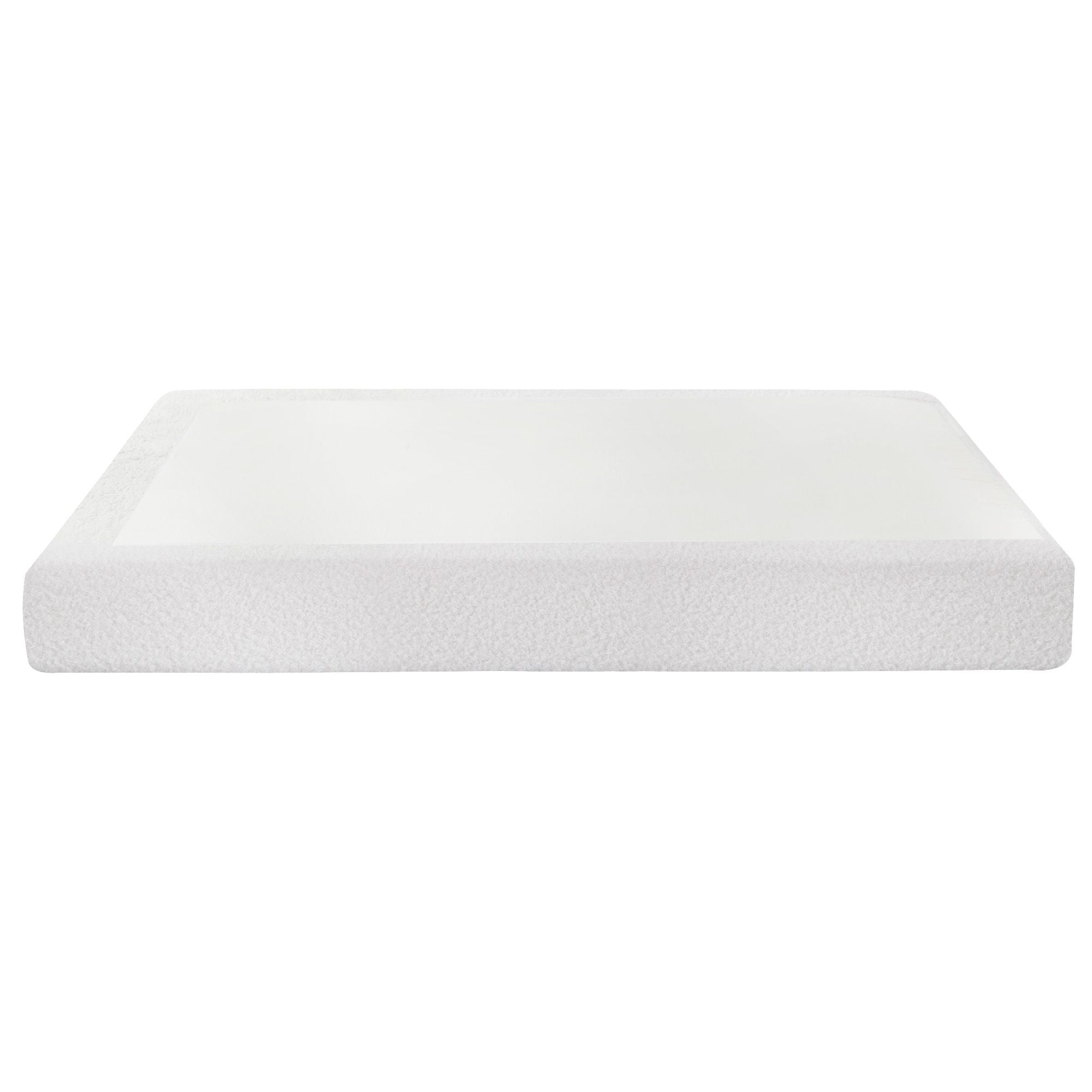 Artiss Queen Compression Foam Bed Base – Cream Boucle