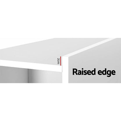 Artiss Bed Head Headboard Queen with Shelves - CABI White BED-HEAD-CABI-Q-WH