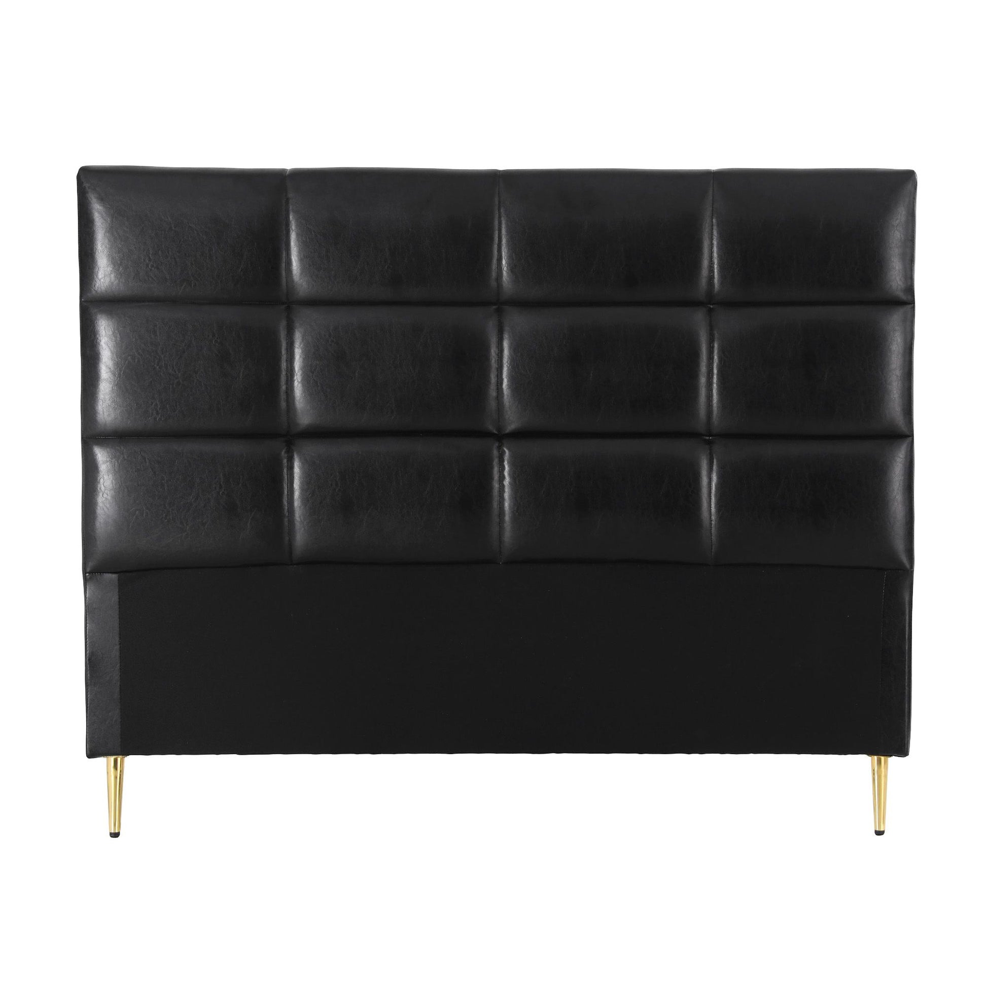 Artiss Bed Headboard Queen Bedhead PU Leather Black BED-HEAD-PLA-Q-BK