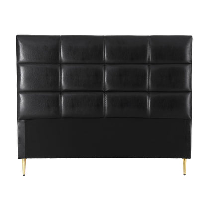 Artiss Bed Headboard Queen Bedhead PU Leather Black BED-HEAD-PLA-Q-BK