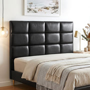 Artiss Bed Headboard Queen Bedhead PU Leather Black BED-HEAD-PLA-Q-BK