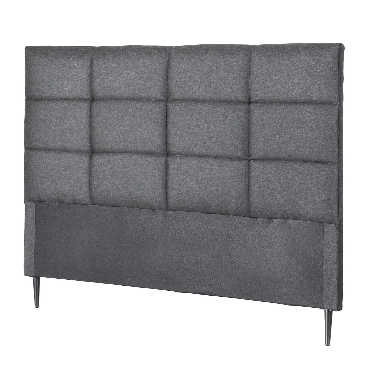 Artiss Bed Headboard Queen Bedhead Linen Fabric Charcoal BED-HEAD-PLA-Q-CHAR